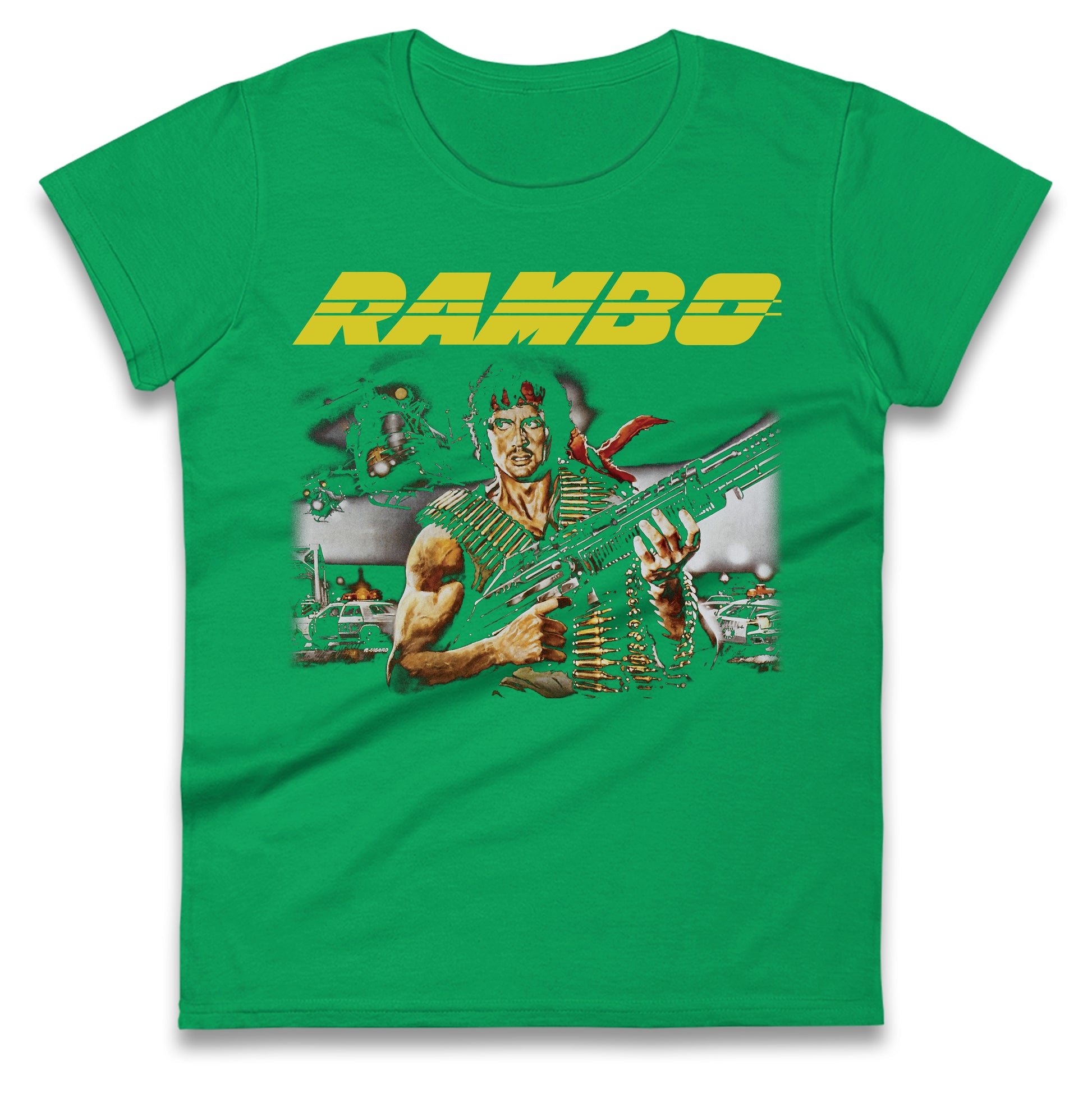 Rambo Ladies T Shirt