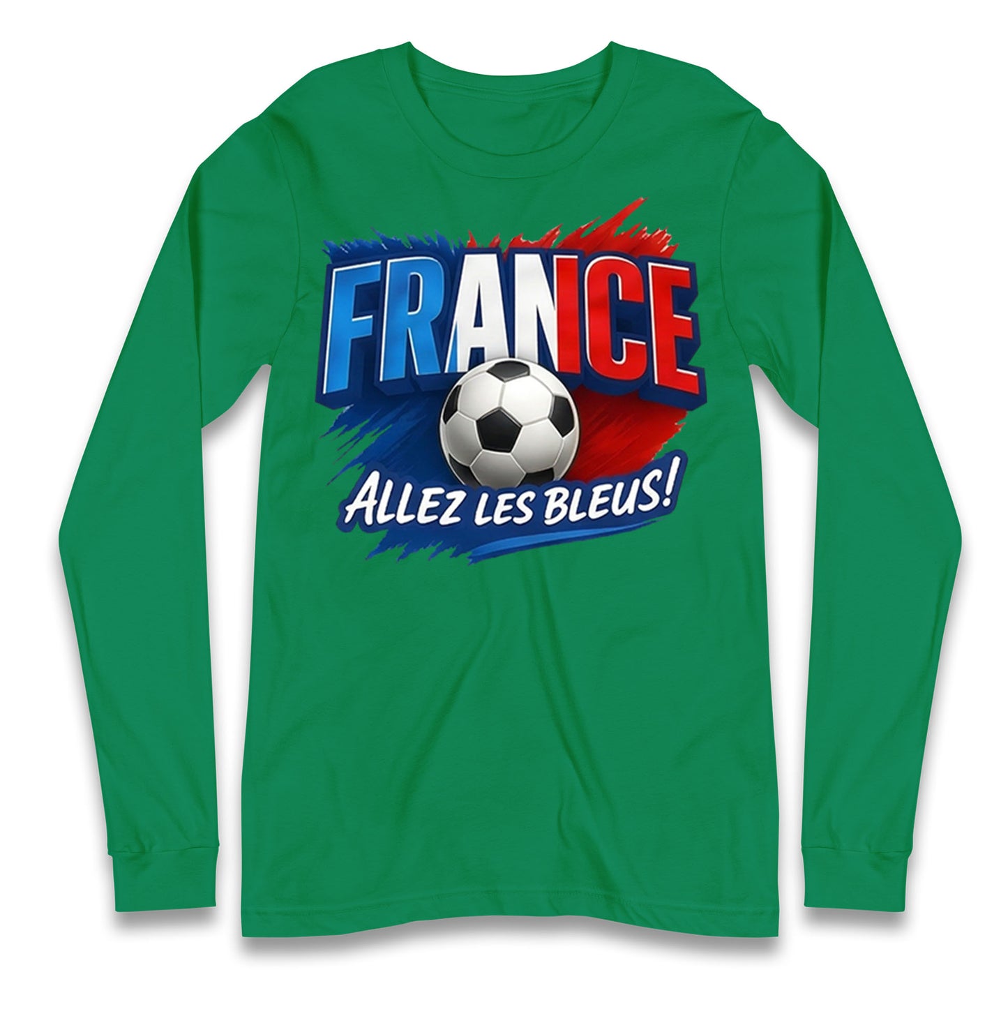 France Retro World Cup Longsleeve T Shirt