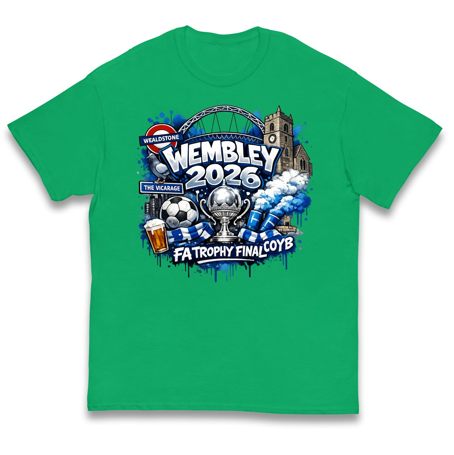 Wealdstone FA Trophy Final Wembley 2026 | Buy FA Trophy Wear Kids T Shirt 