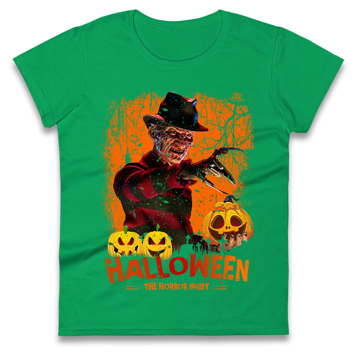 Freddy Krueger Halloween Horror Night Womens t shirts