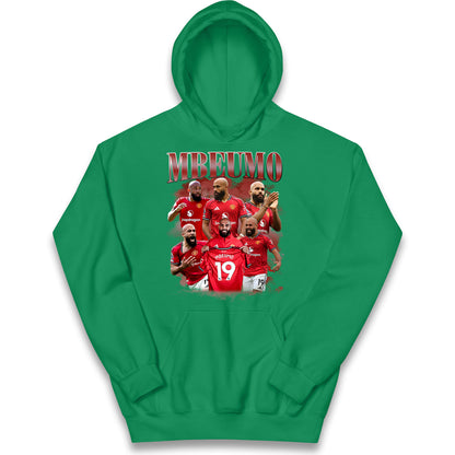 Bryan Mbeumo Manchester United Kids Hoodie