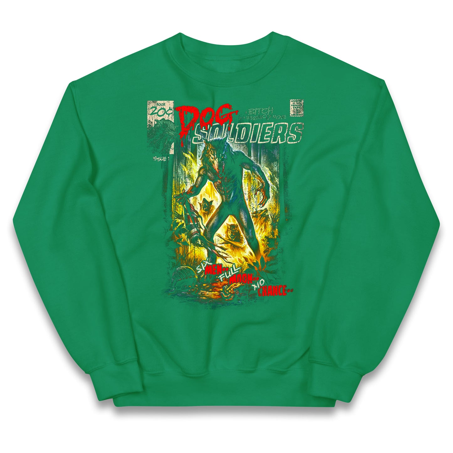 Dog Soldiers A Bitch Of A Werewolf Kids Jumper