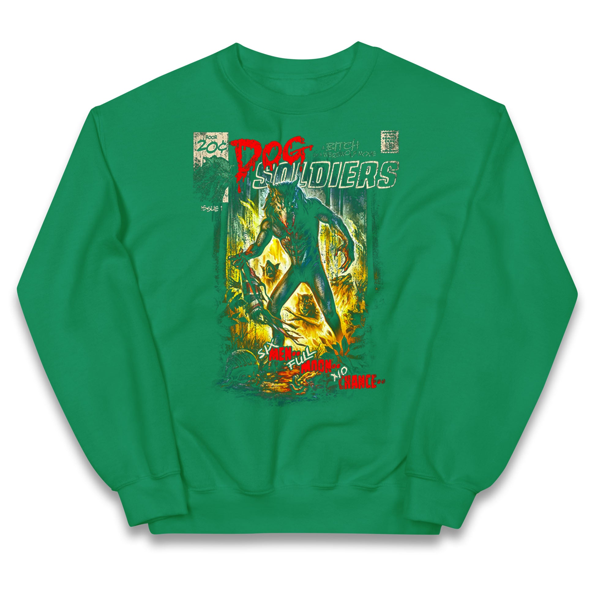 Dog Soldiers A Bitch Of A Werewolf Kids Jumper