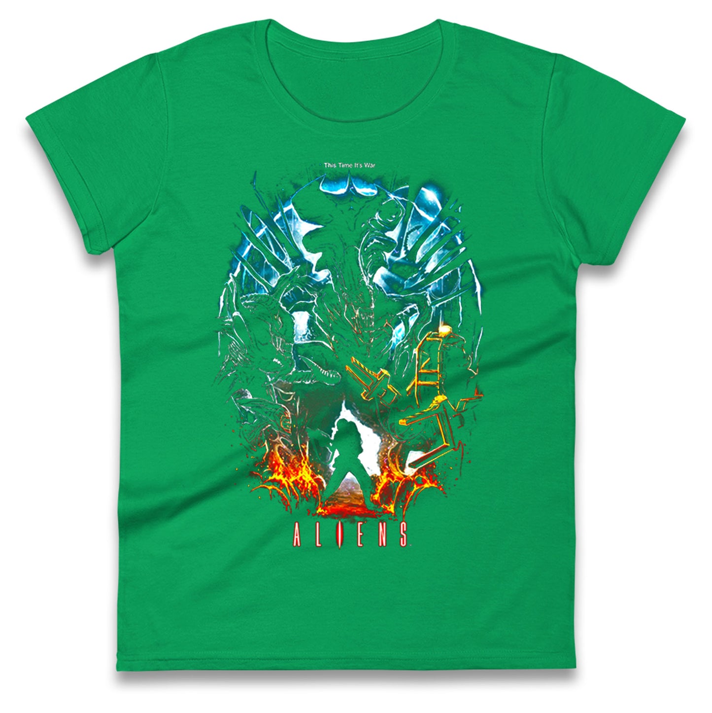 Aliens Ladies T Shirt