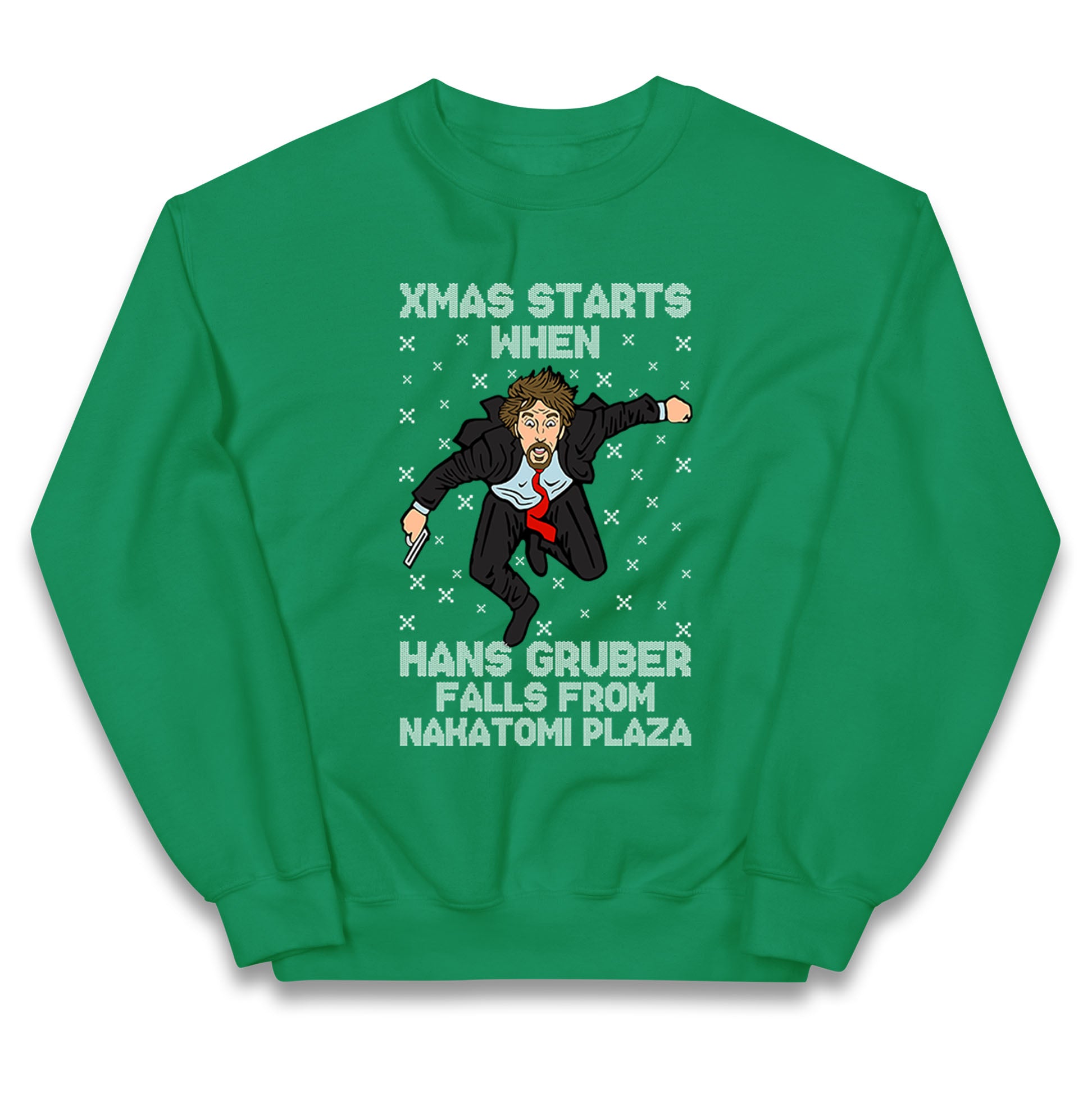 hans gruber falling jumper