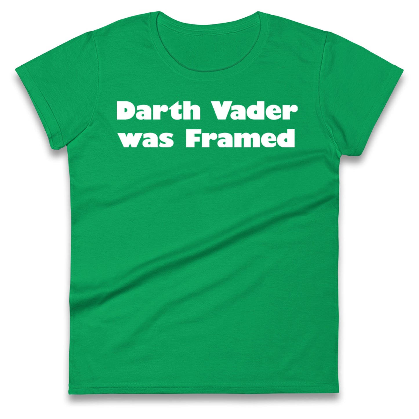 Darth Vader Was Framed 2004 Ladies T Shirt