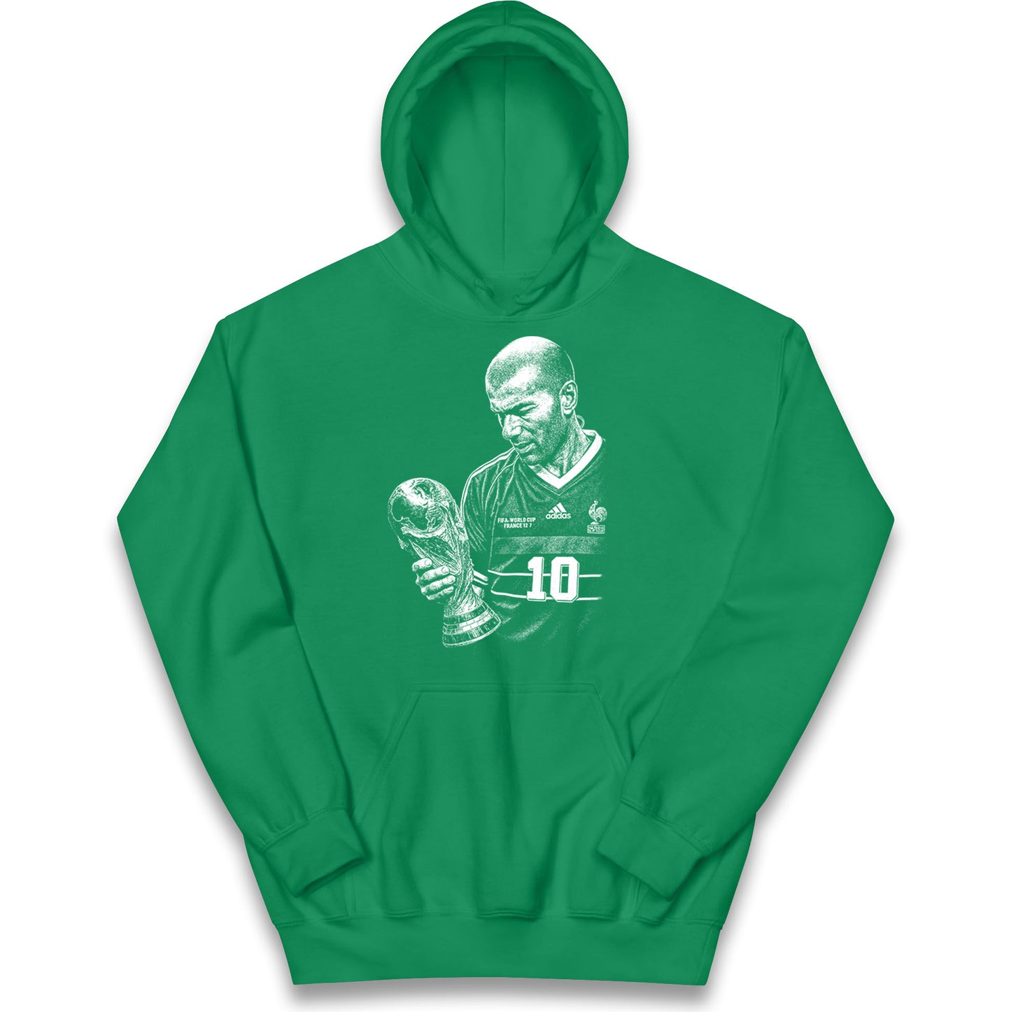 Zidane France Footballer Kids Hoodie