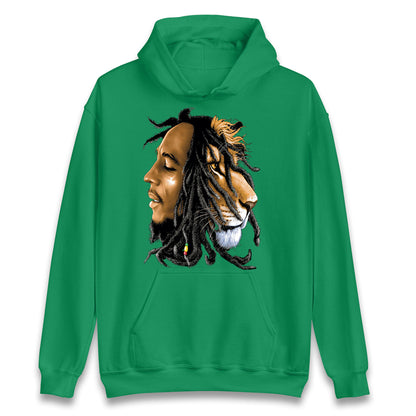Bob Marley Lion Hoodie