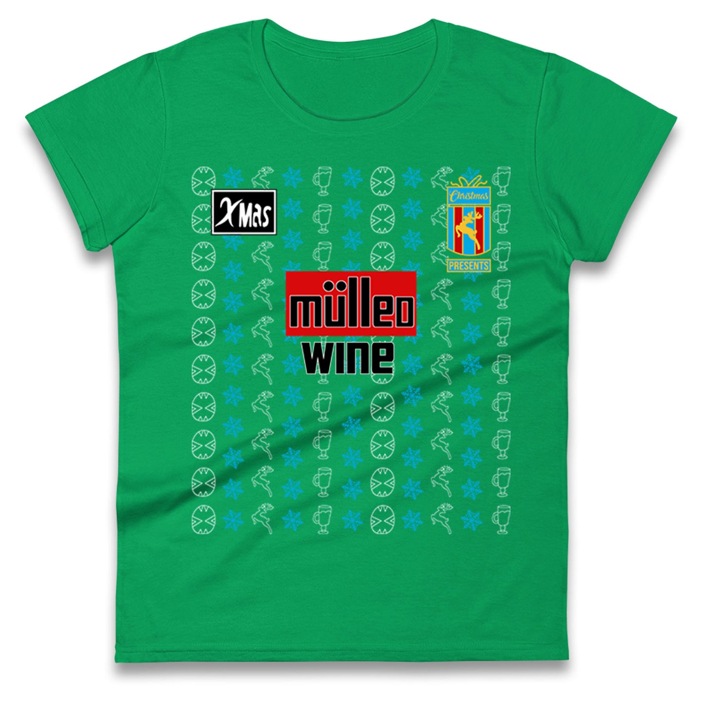 AVFC Christmas Ladies T Shirt