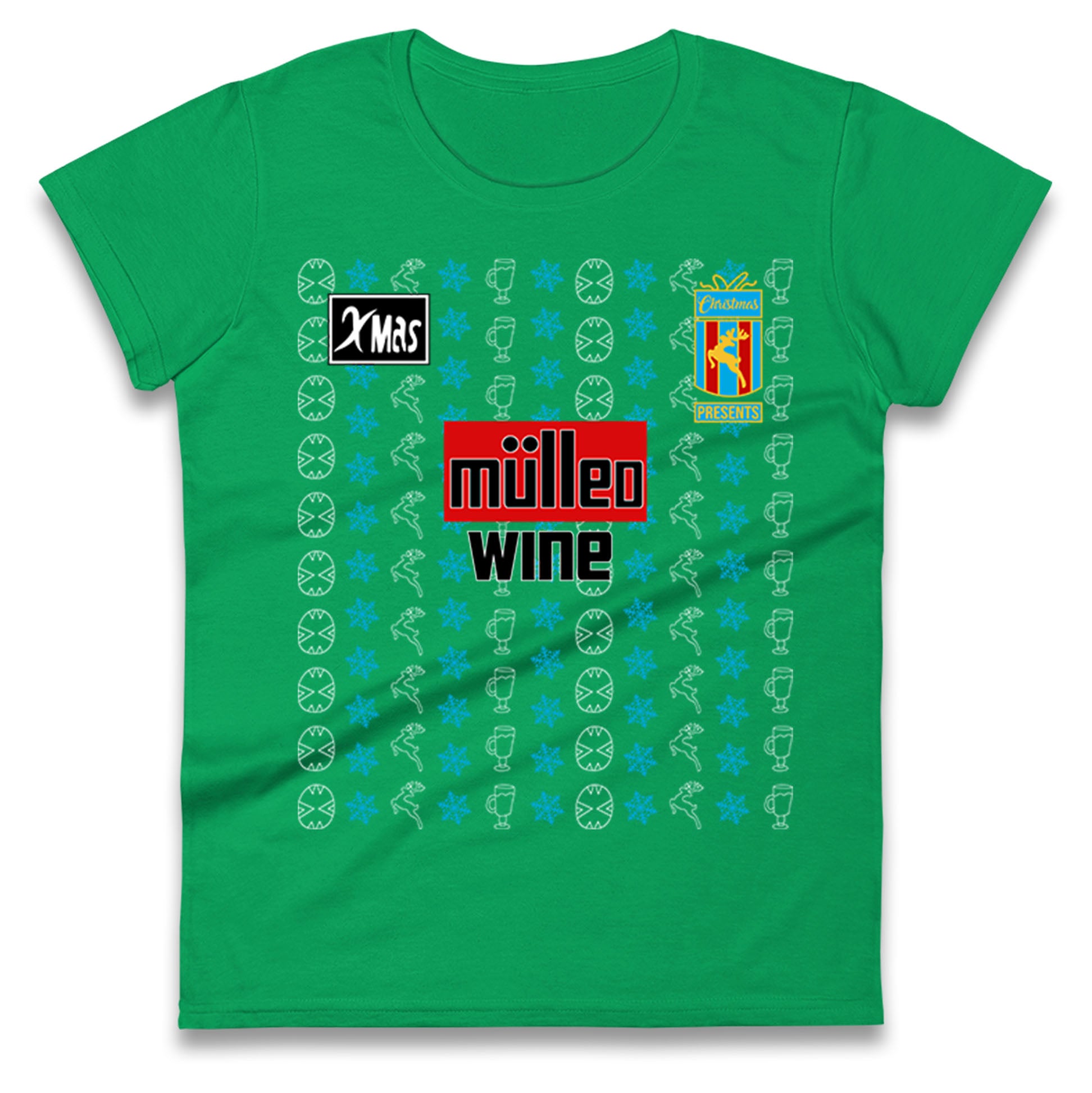 AVFC Christmas Ladies T Shirt