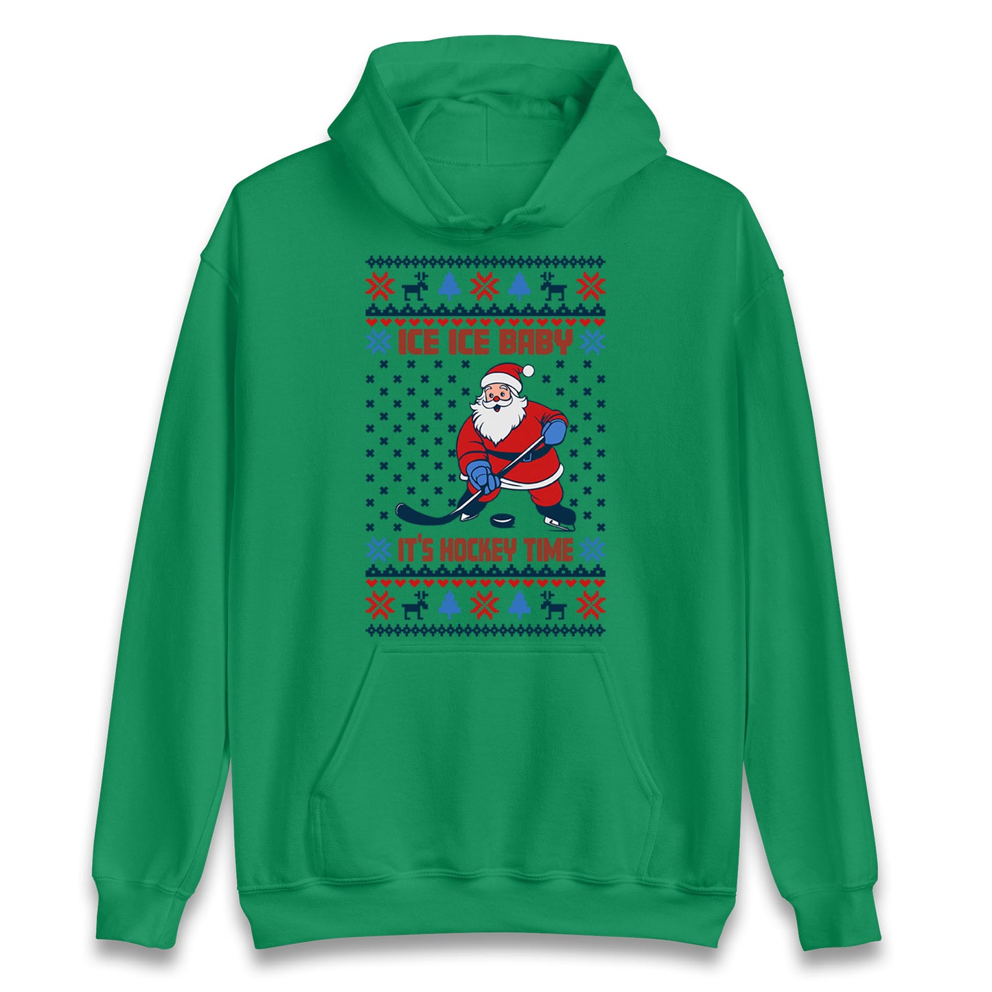 Hockey Christmas Hoodie