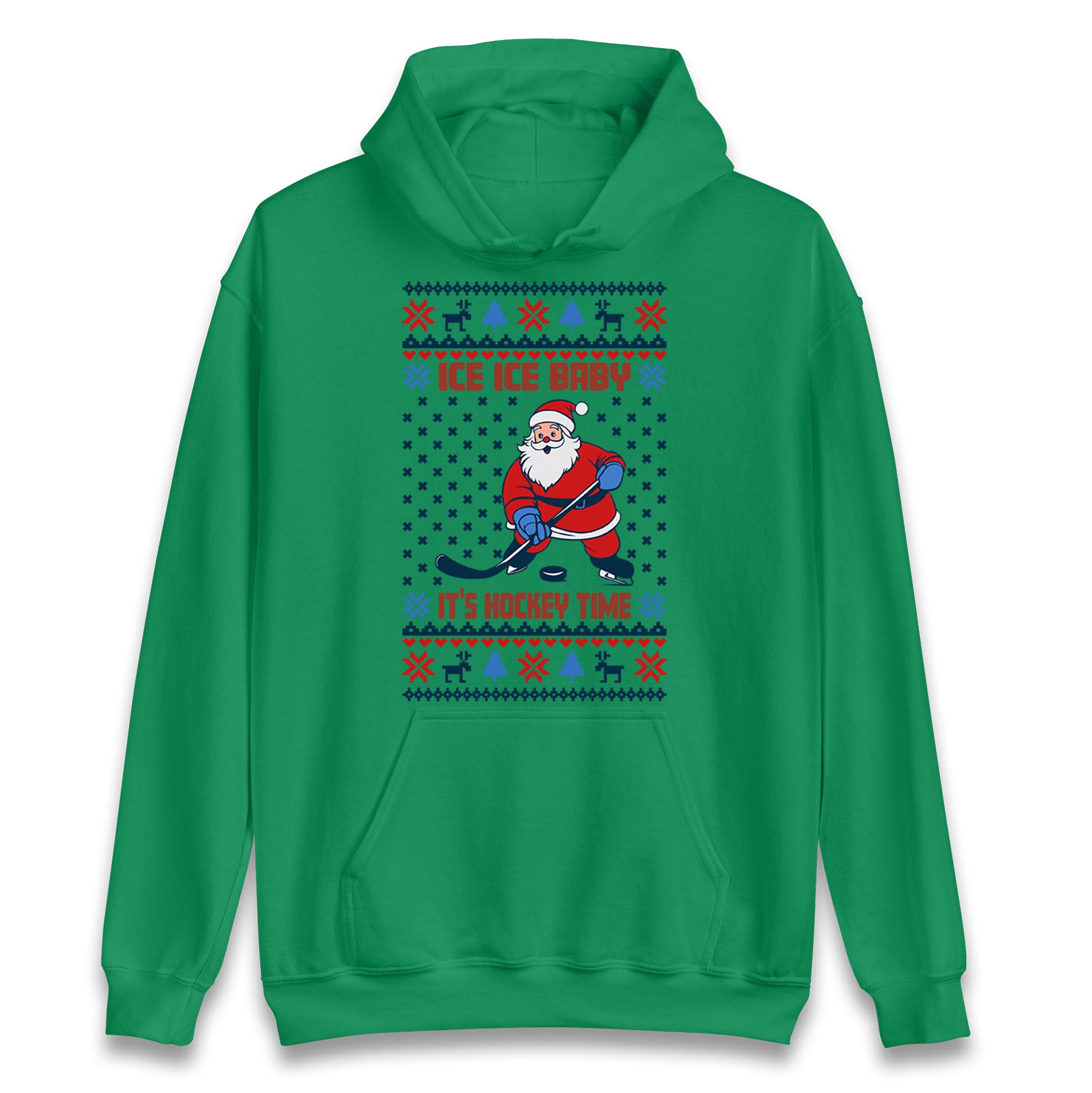Hockey Christmas Hoodie