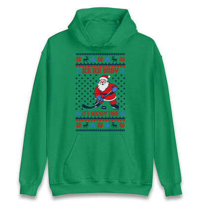 Hockey Christmas Hoodie