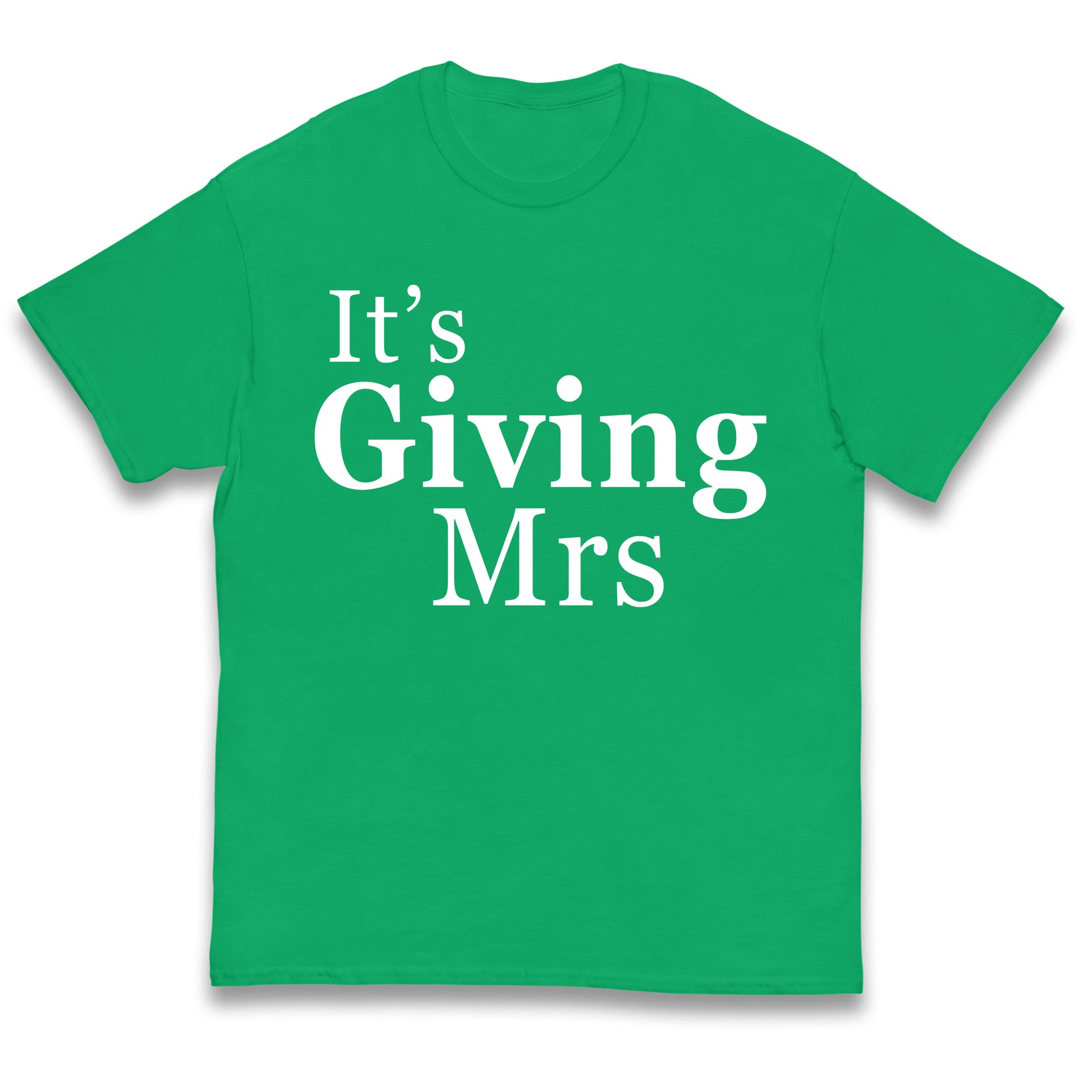 It’s Giving Mrs Kids T Shirt 