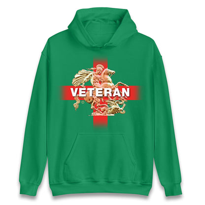 Veteran St George & The Dragon Unisex Hoodie