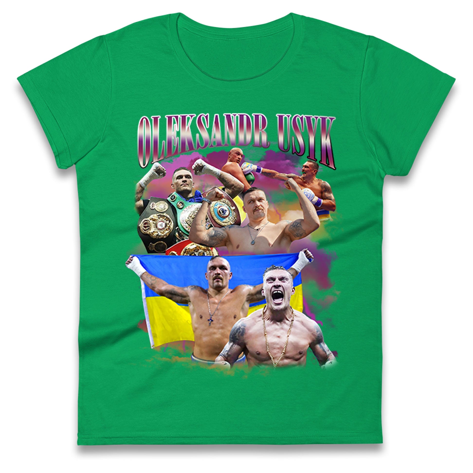 Oleksandr Usyk Ladies T Shirt UK