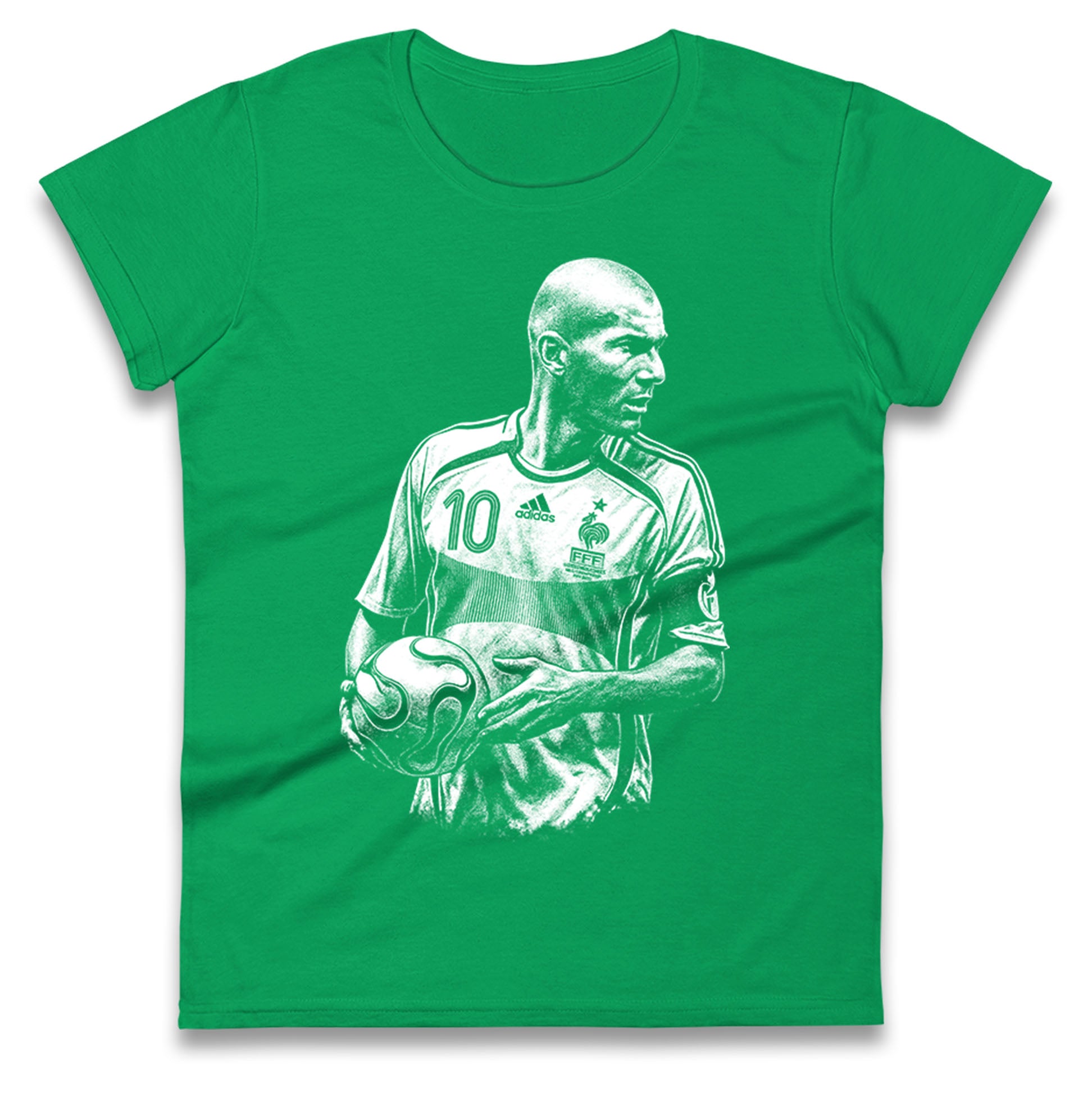 Zidane France Ladies T Shirt