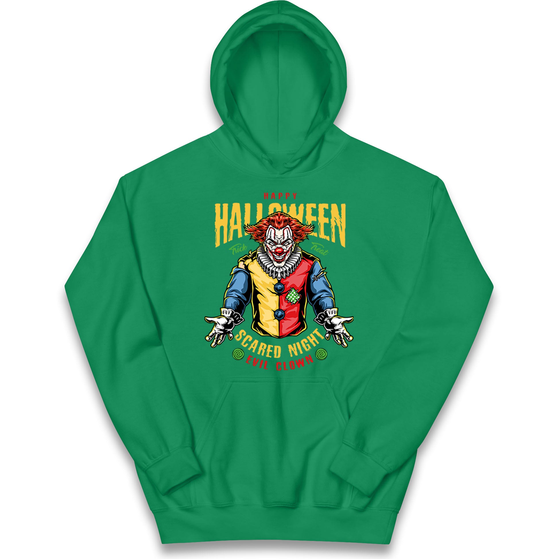 Halloween Clown Kids Hoodie