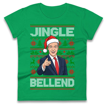 Nigel Farage Christmas Ladies T Shirt