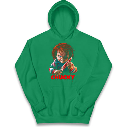 Chucky Childs Play Kids Hoodie