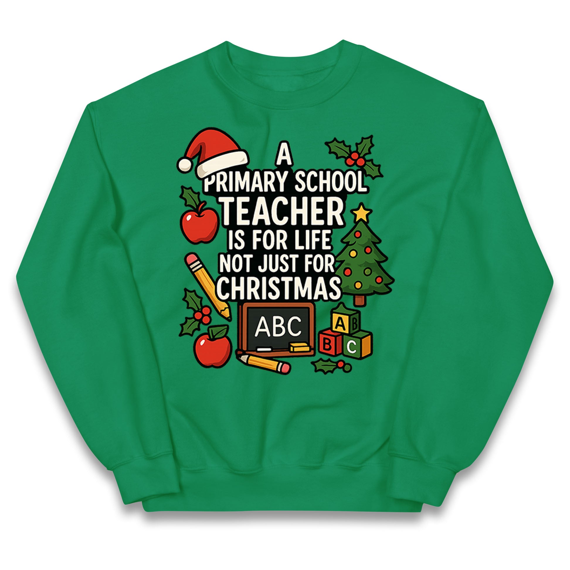 Primary School Teacher Christmas Kids Jumper