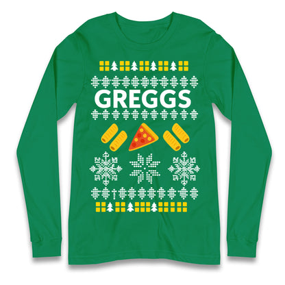 Greggs Christmas Longsleeve T Shirt
