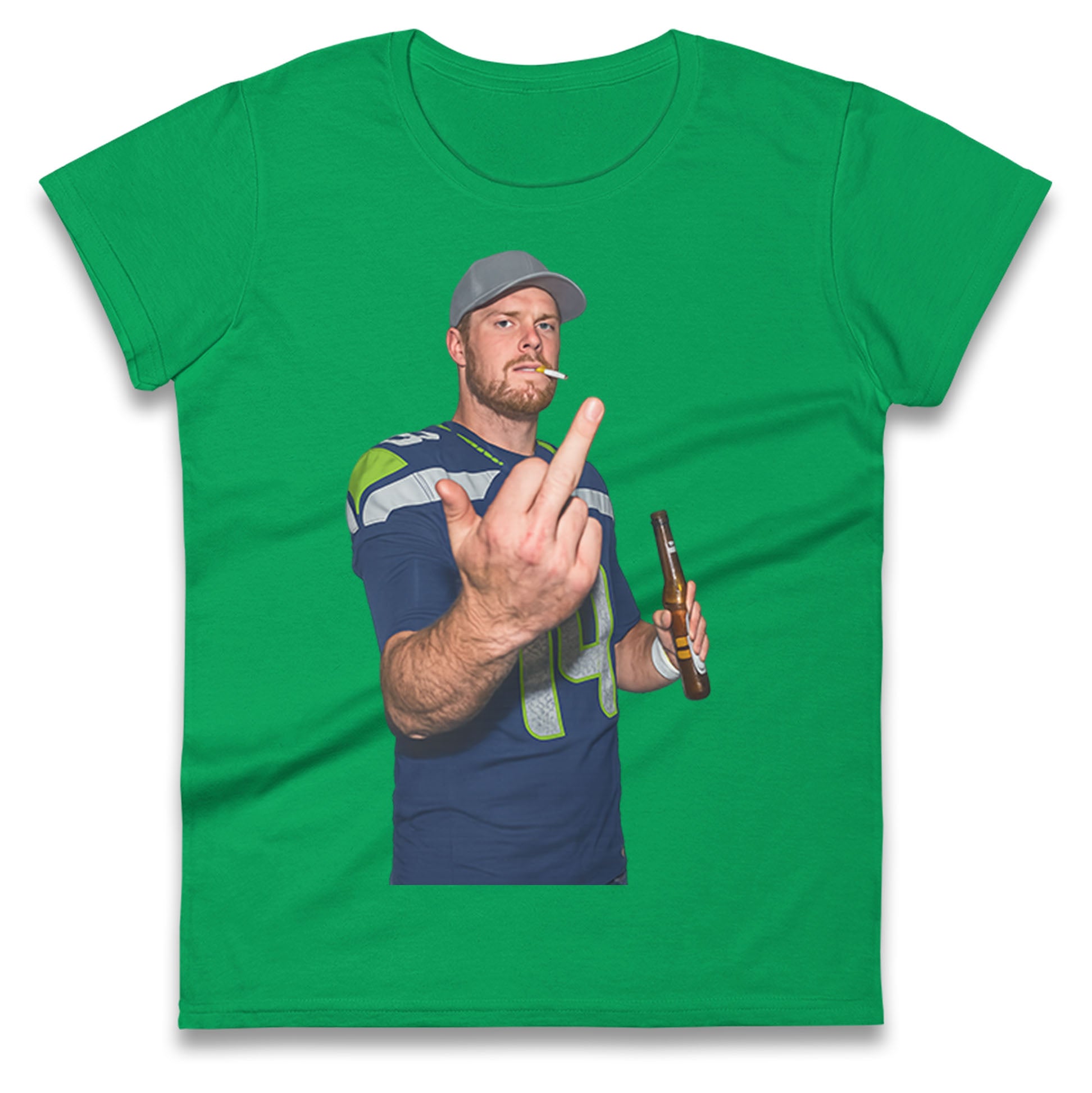 Steve Darnold Superbowl 2026 Ladies T Shirt