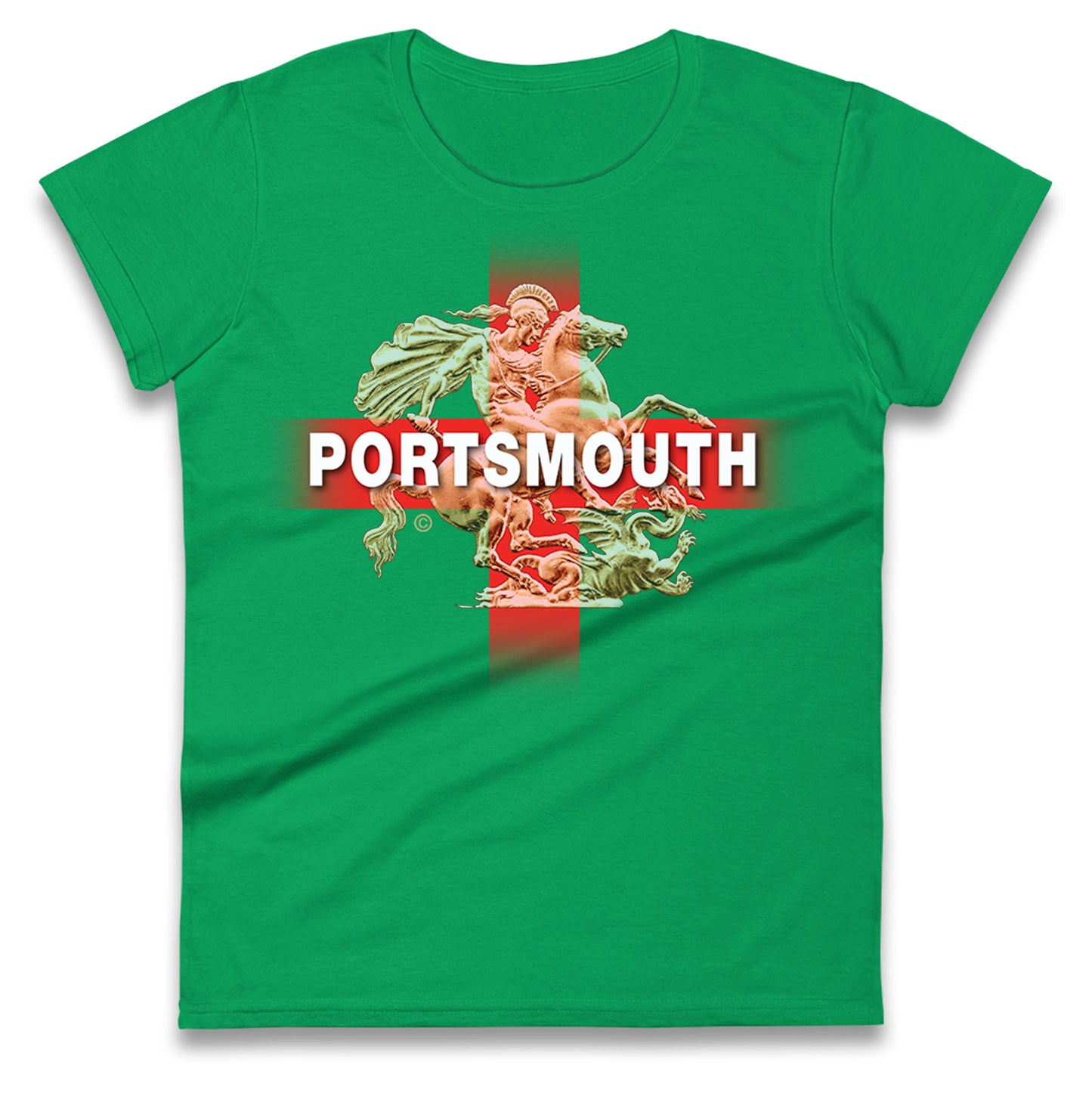 Portsmouth St George & The Dragon Womens Tee Top