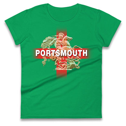 Portsmouth St George & The Dragon Womens Tee Top