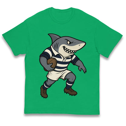 Retro Sale Sharks Rugby Union Kids T Shirt