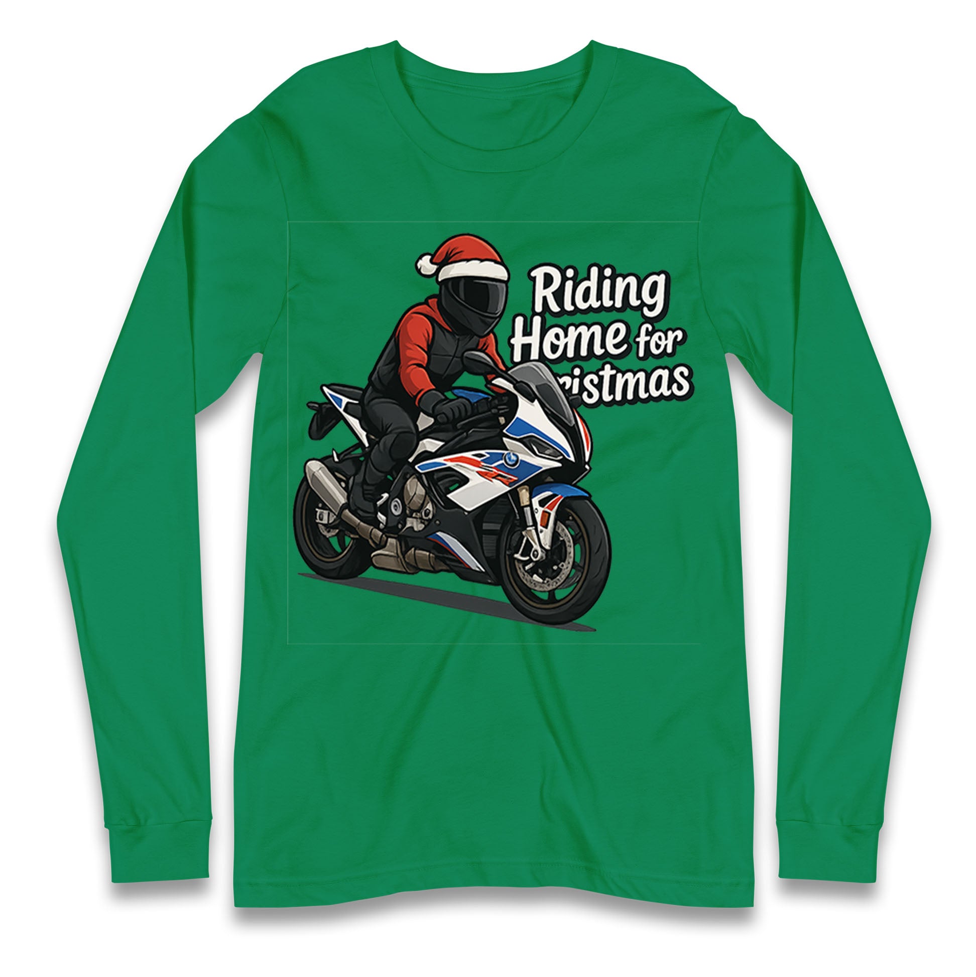 BMW S1000RR Christmas Longsleeve T Shirt