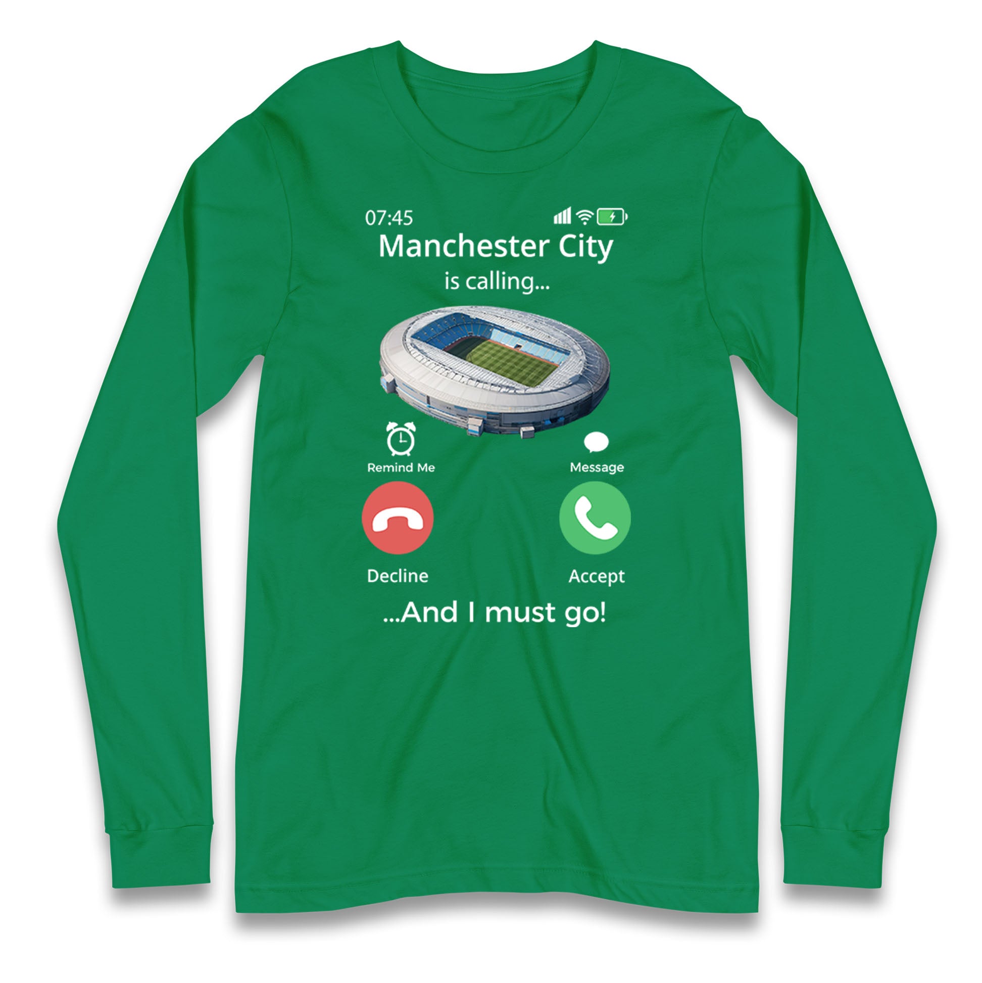 manchester city long sleeve t shirt