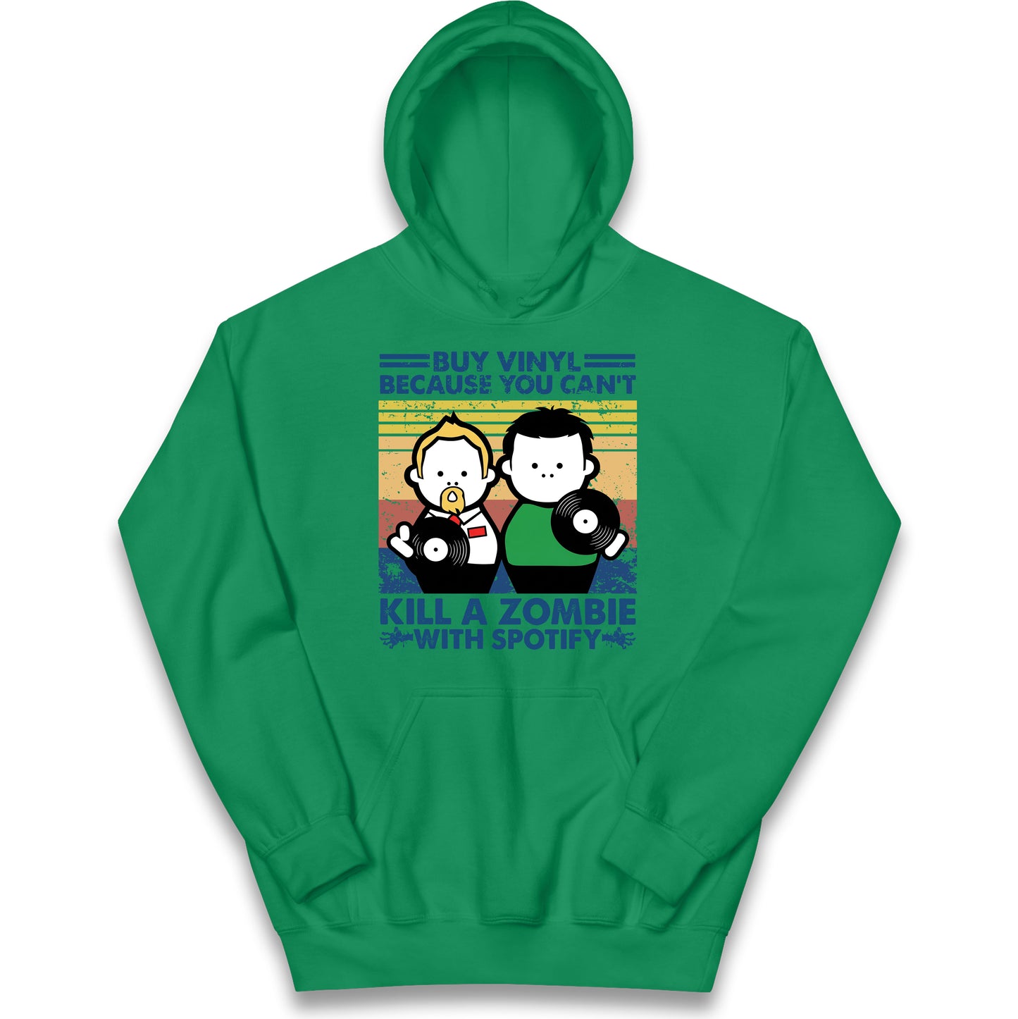 Buy Vinyl Recors Kids Hoodie