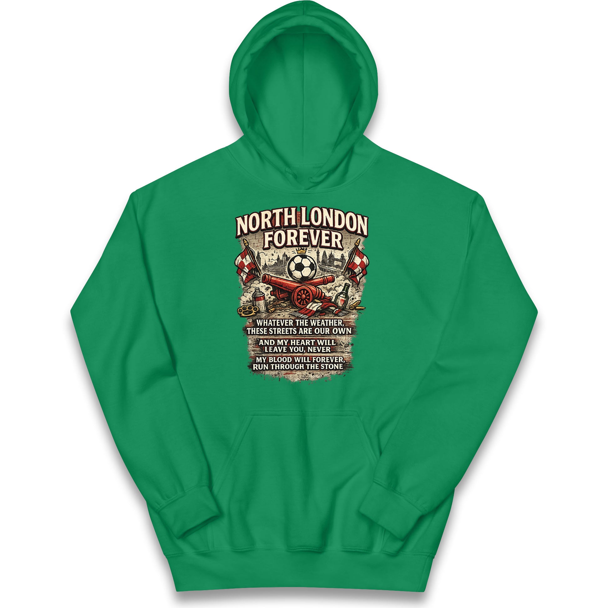 Arsenal North London Forever Kids Hoodie