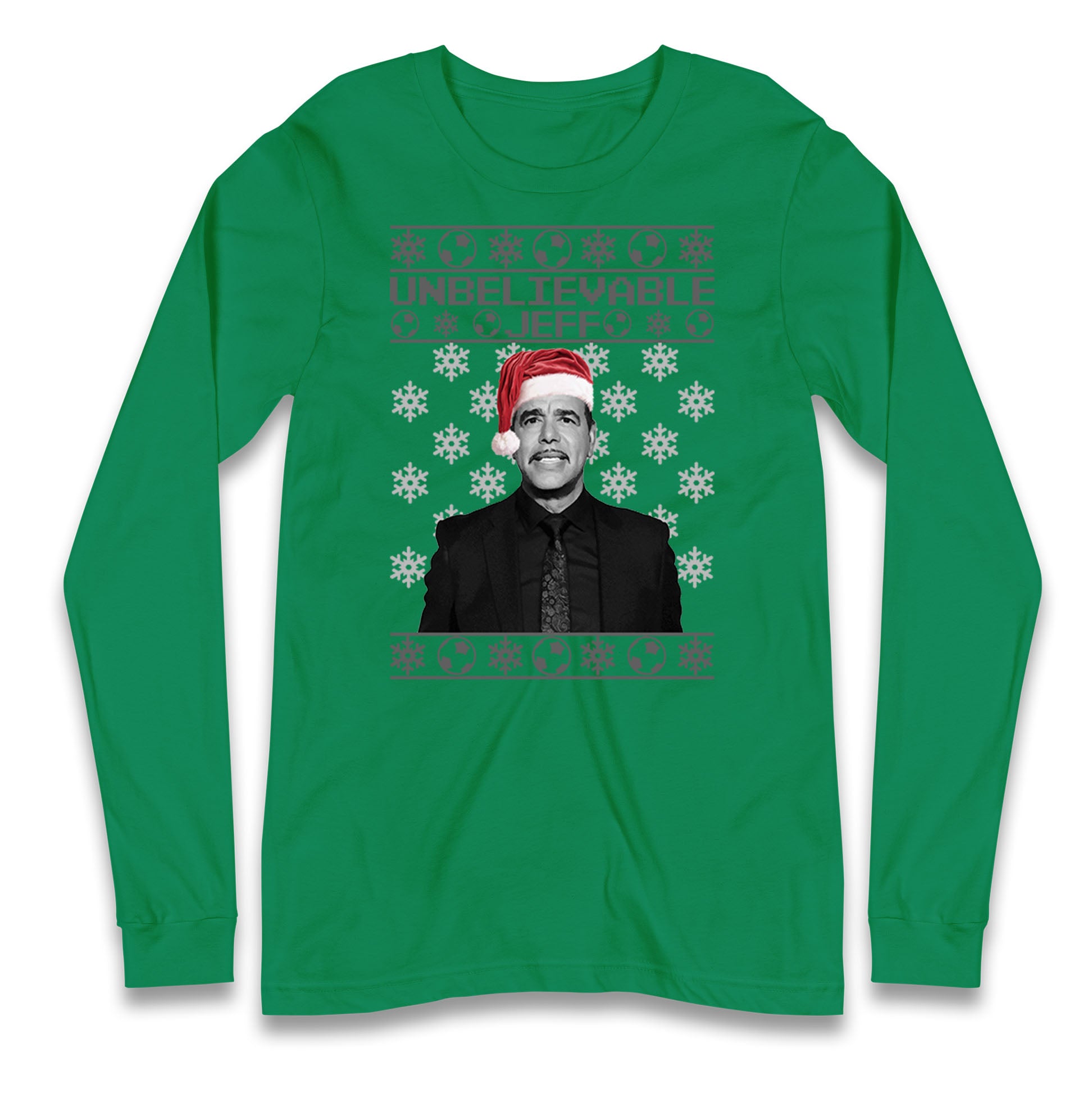 chris kamara christmas long sleeve t shirt