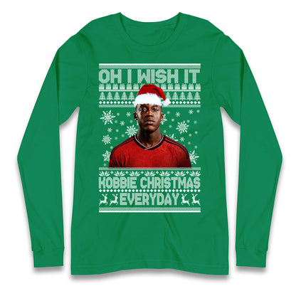 Kobbie Mainoo Christmas Longsleeve T Shirt