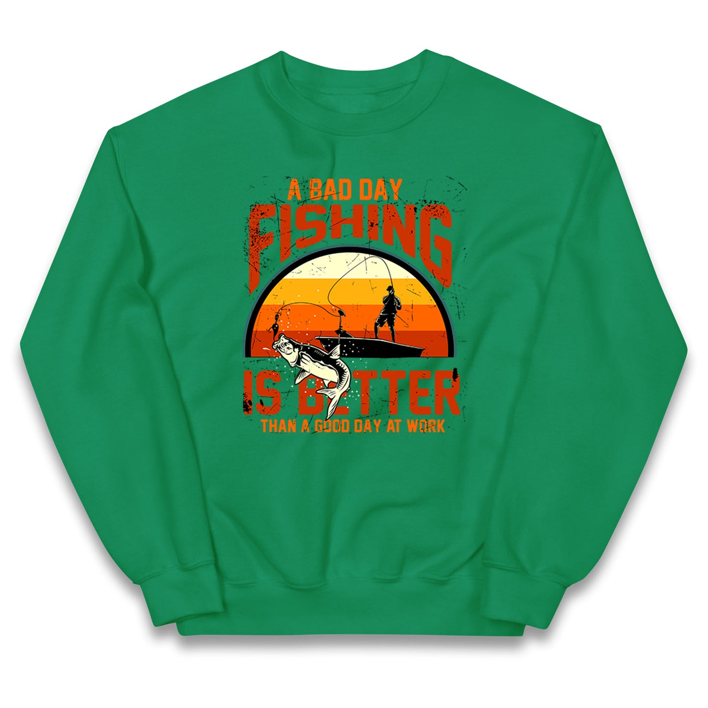I love fishing Kids Jumper