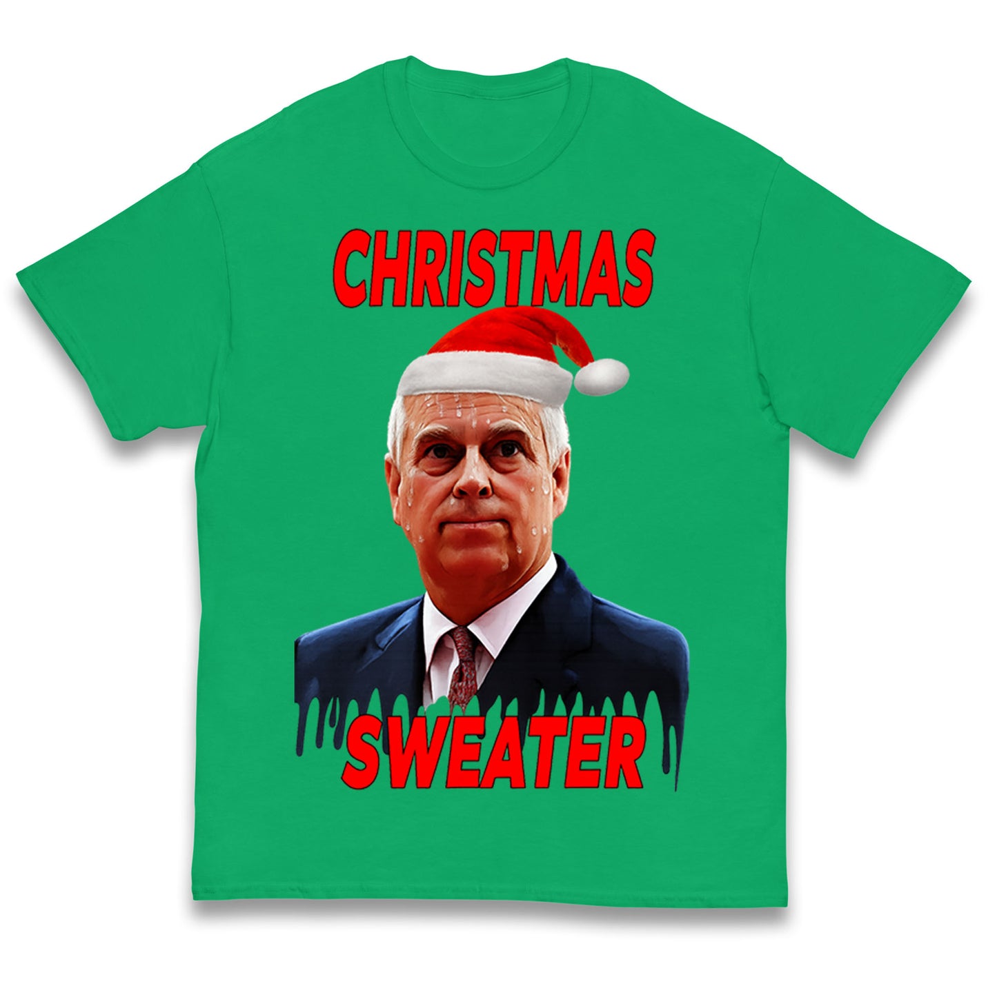 Prince Andrew Christmas Kids T Shirt
