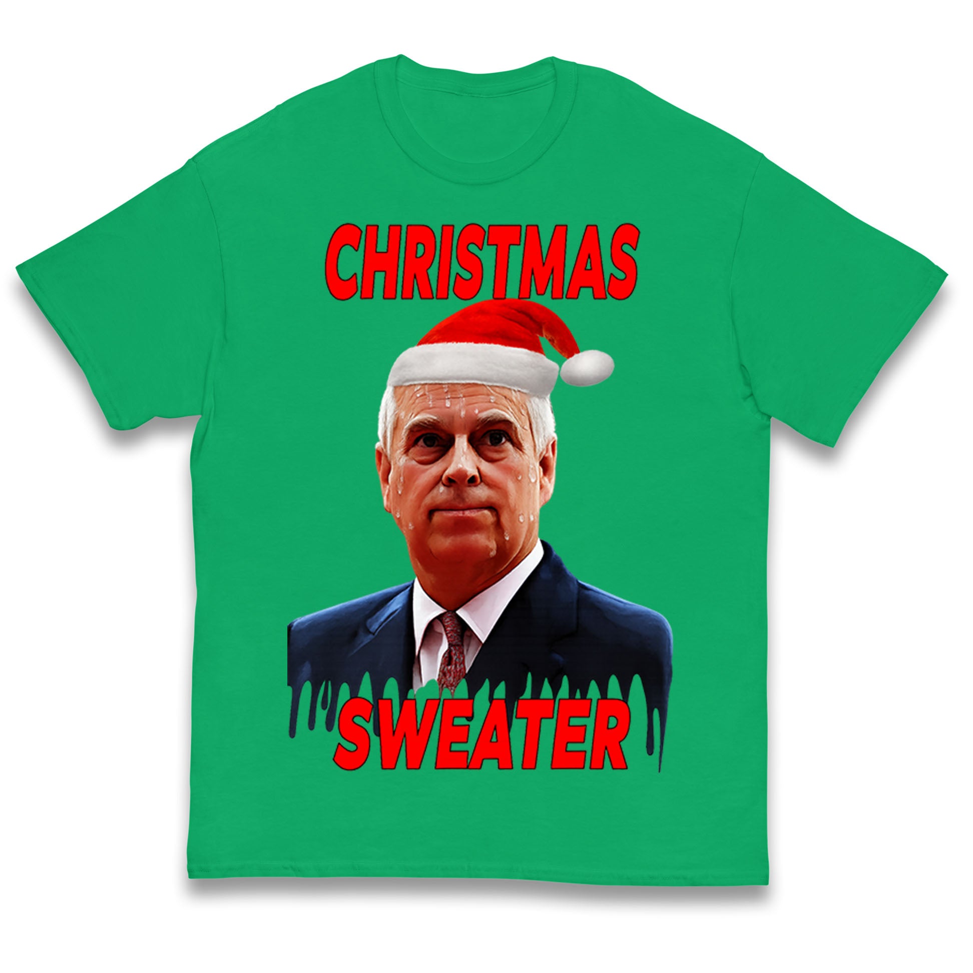 Prince Andrew Christmas Kids T Shirt