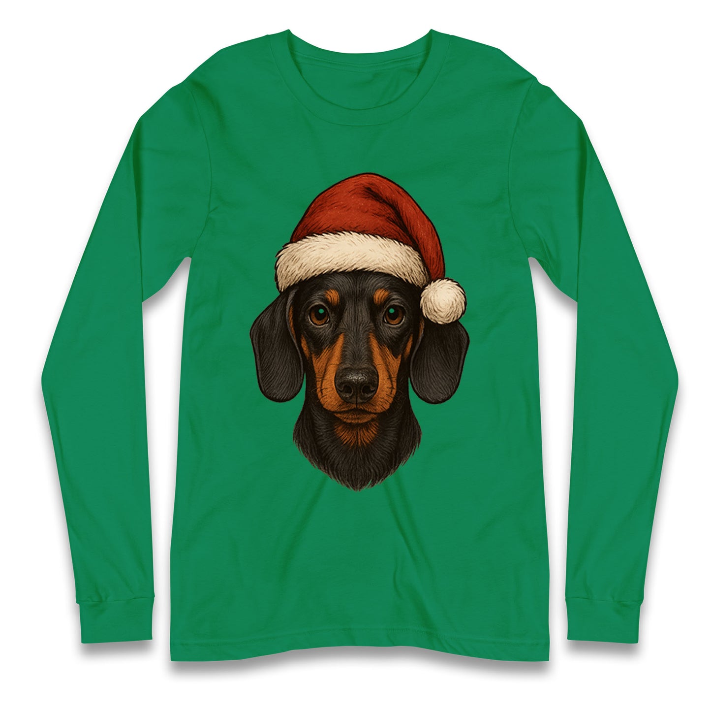 Dachshund Christmas Longsleeve T Shirt