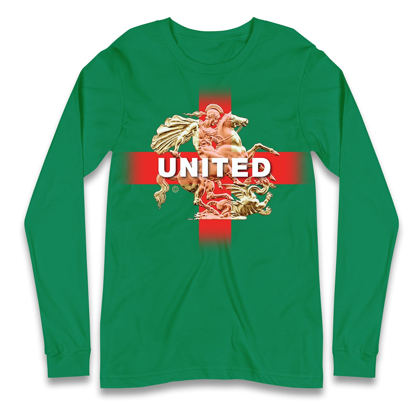 United St George & The Dragon Long Sleeve T Shirt