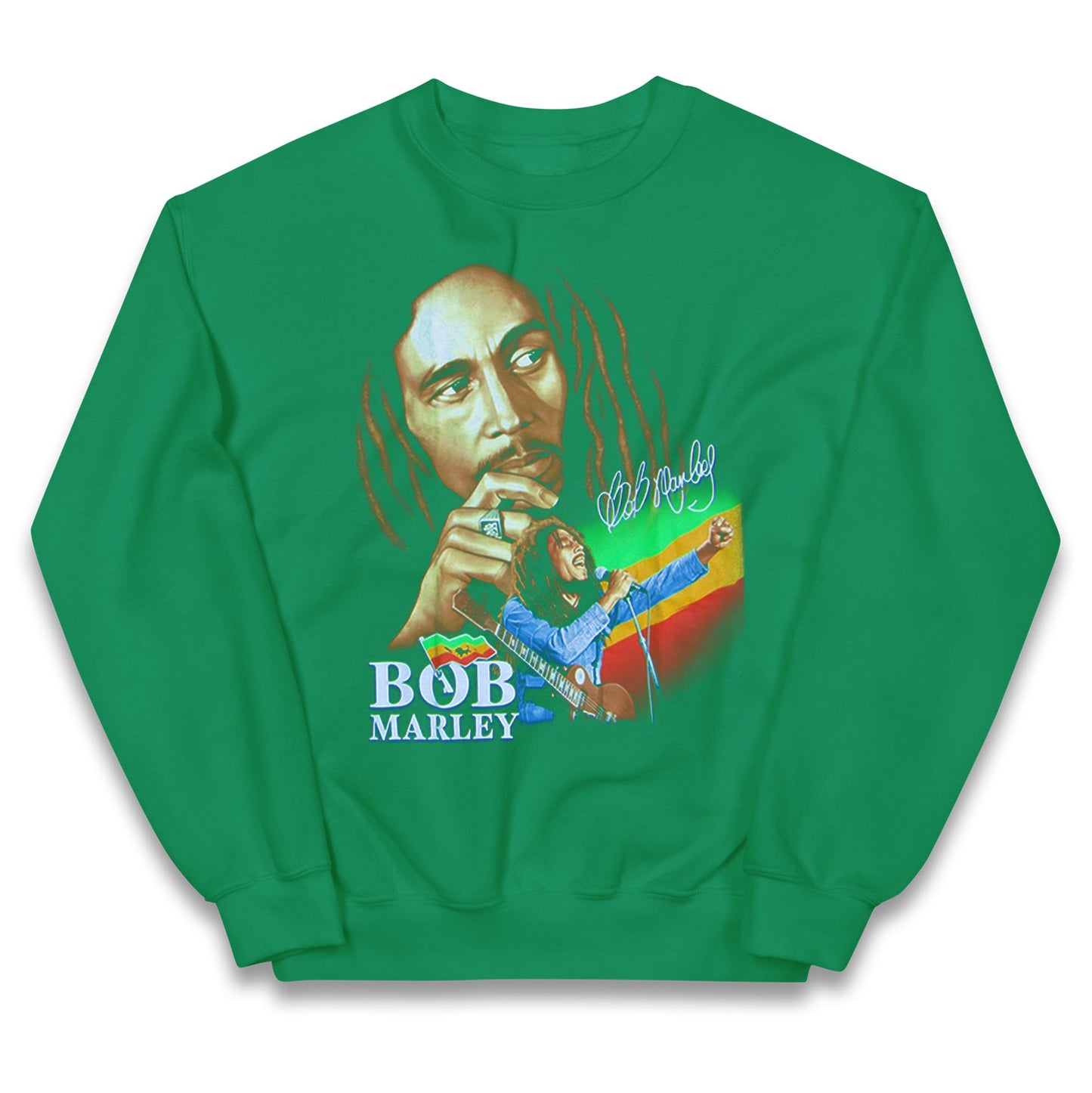 Bob Marley Iron Like A Lion Kids Jumper