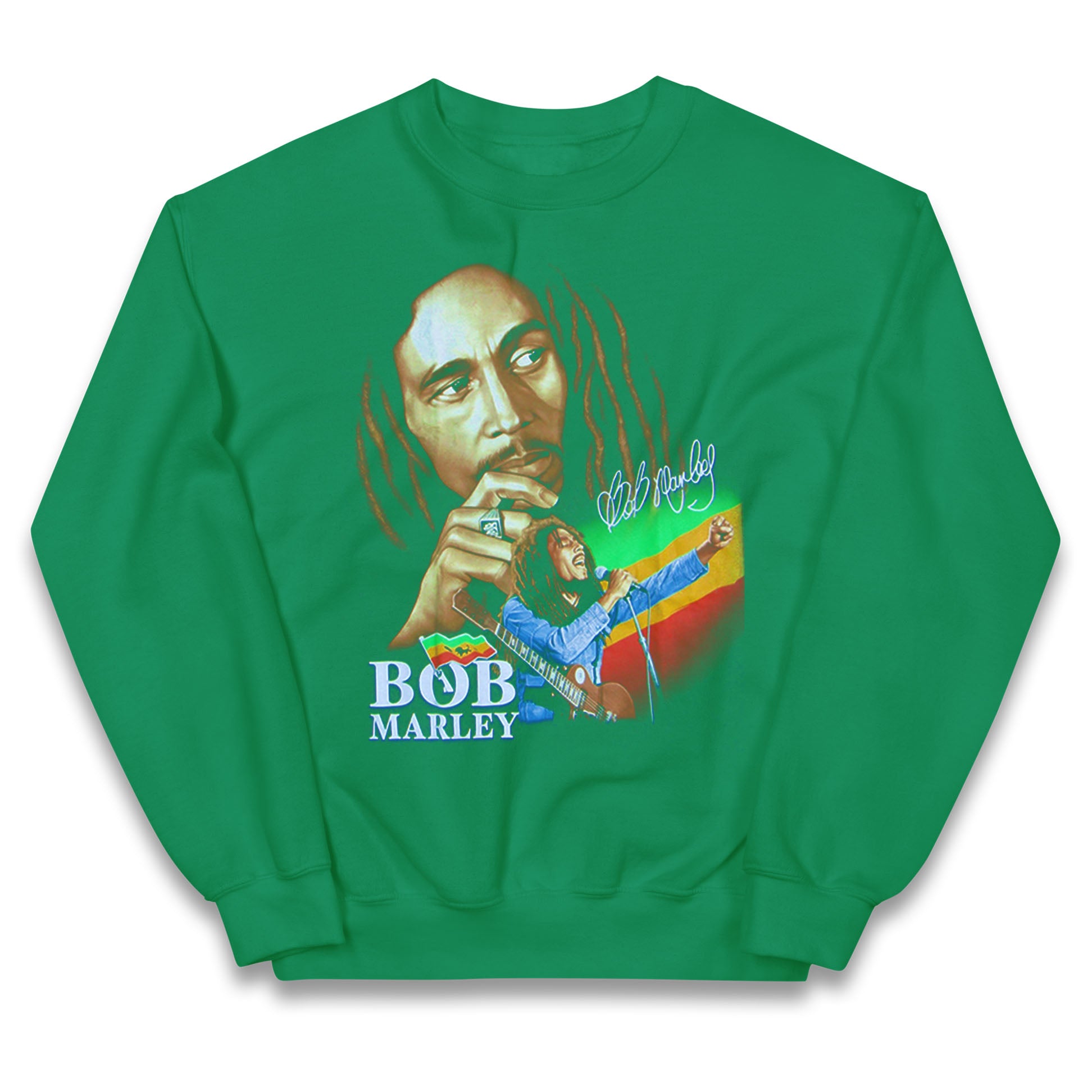 Bob Marley Iron Like A Lion Kids Jumper