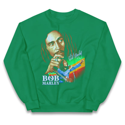Bob Marley Iron Like A Lion Kids Jumper