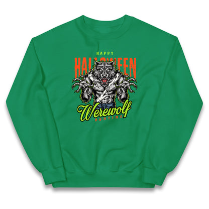 Halloween Werewolf Kids Jumper