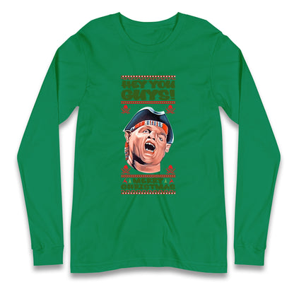 goonies sloth christmas long sleeve t shirt