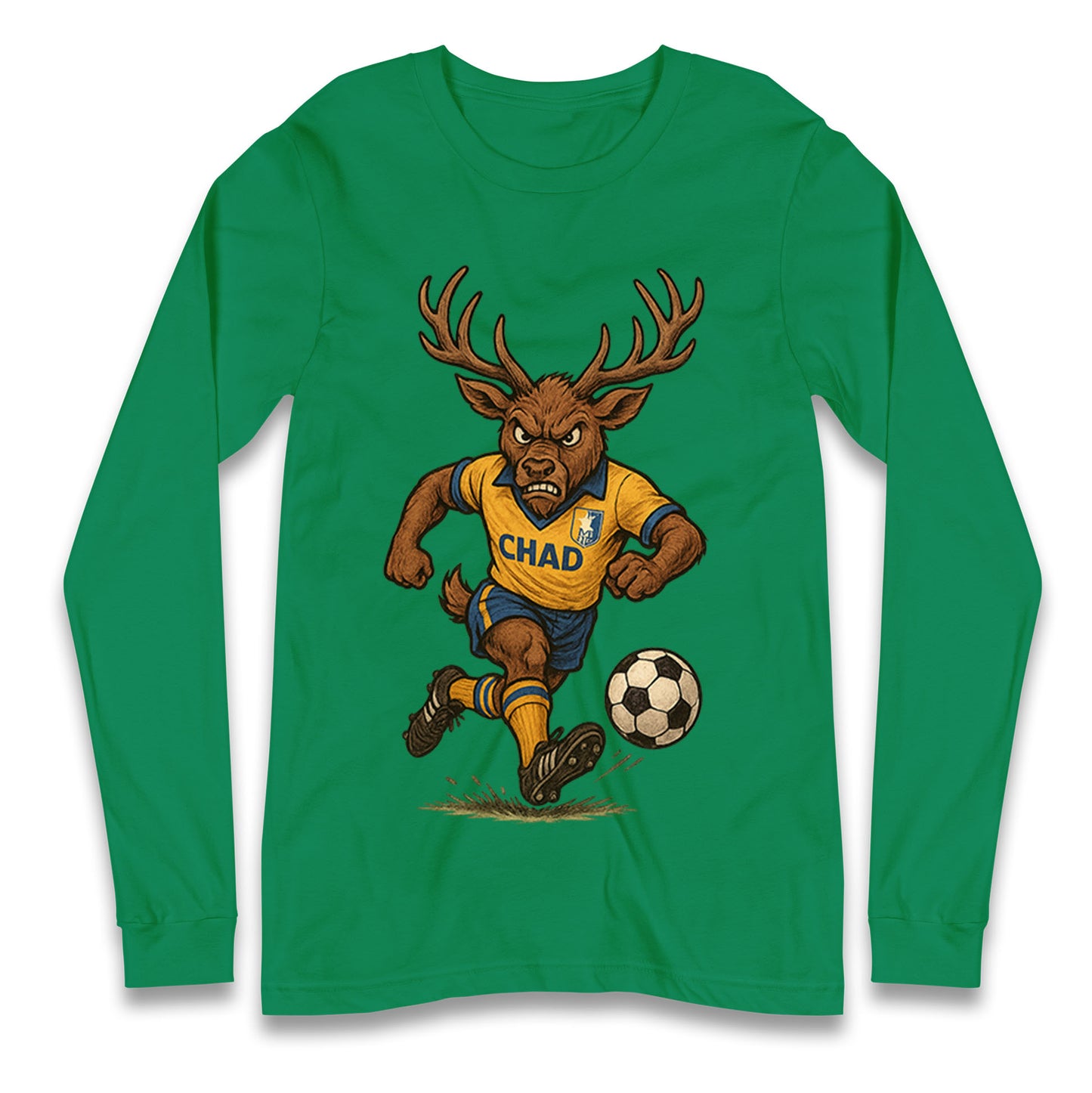 Vintage Mansfield Town Longsleeve T Shirt 