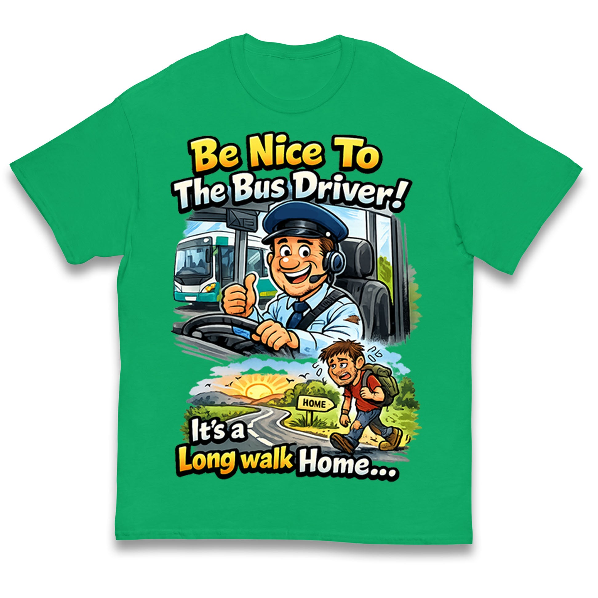 Bus Driver Kids T Shirt