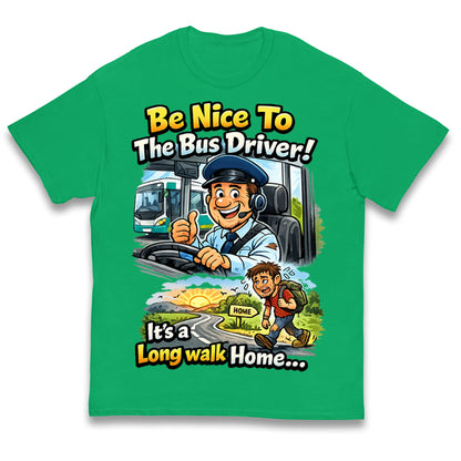 Bus Driver Kids T Shirt