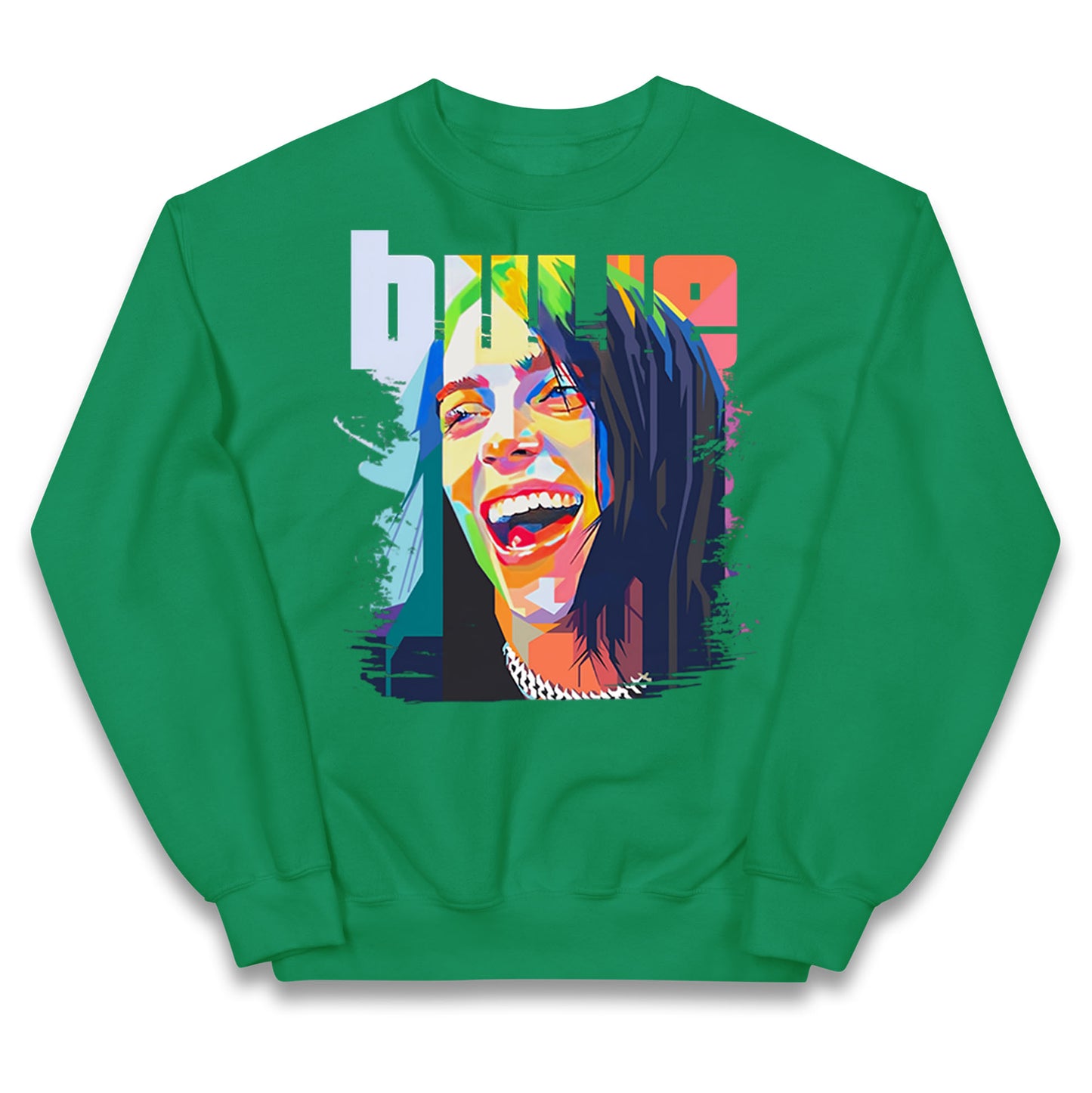 Billie Eilish Painting Kids Jumper